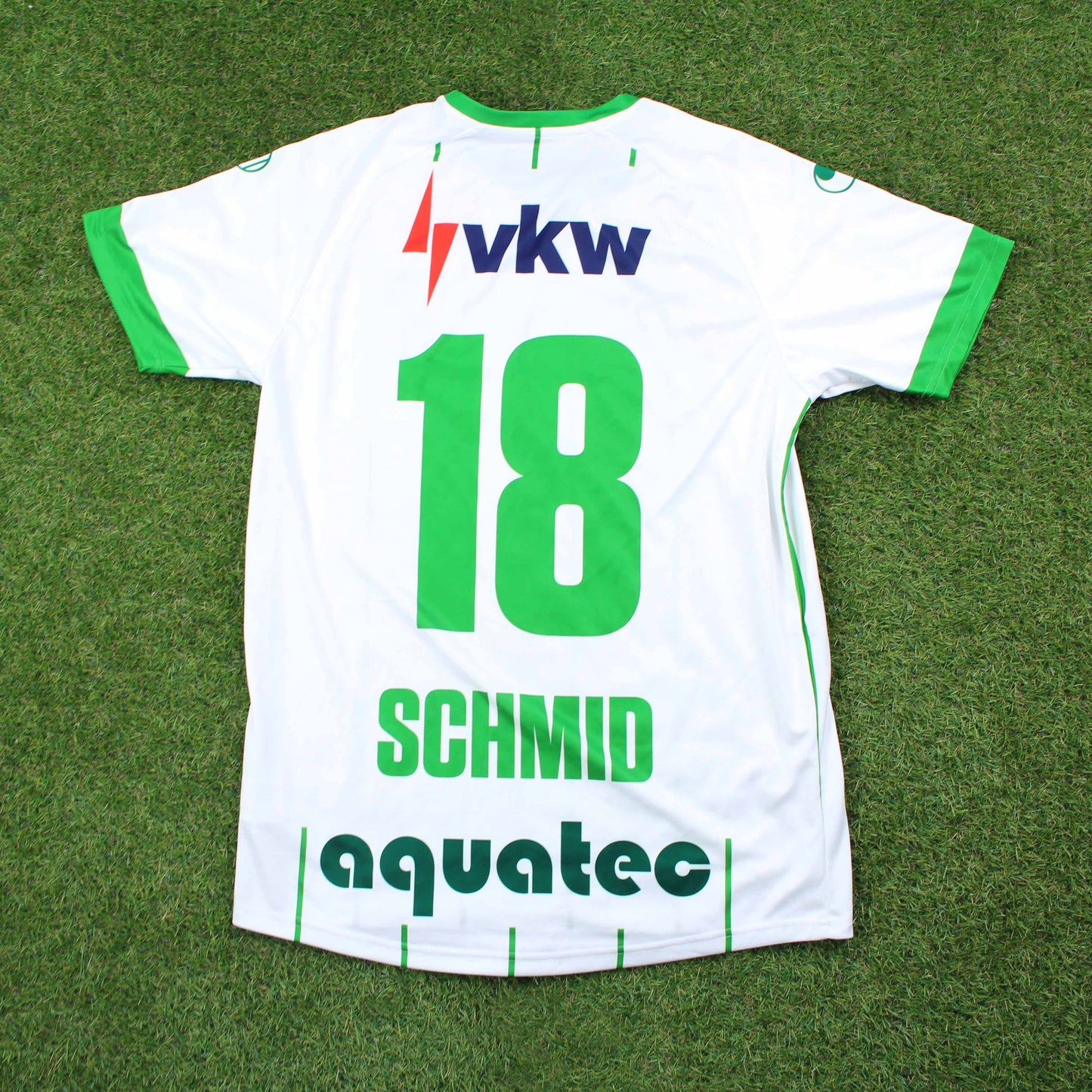 Austria Lustenau 2022/23 Schmid #18 Matchworn Auswärts Trikot