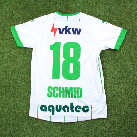 Austria Lustenau 2022/23 Schmid #18 Matchworn Auswärts Trikot