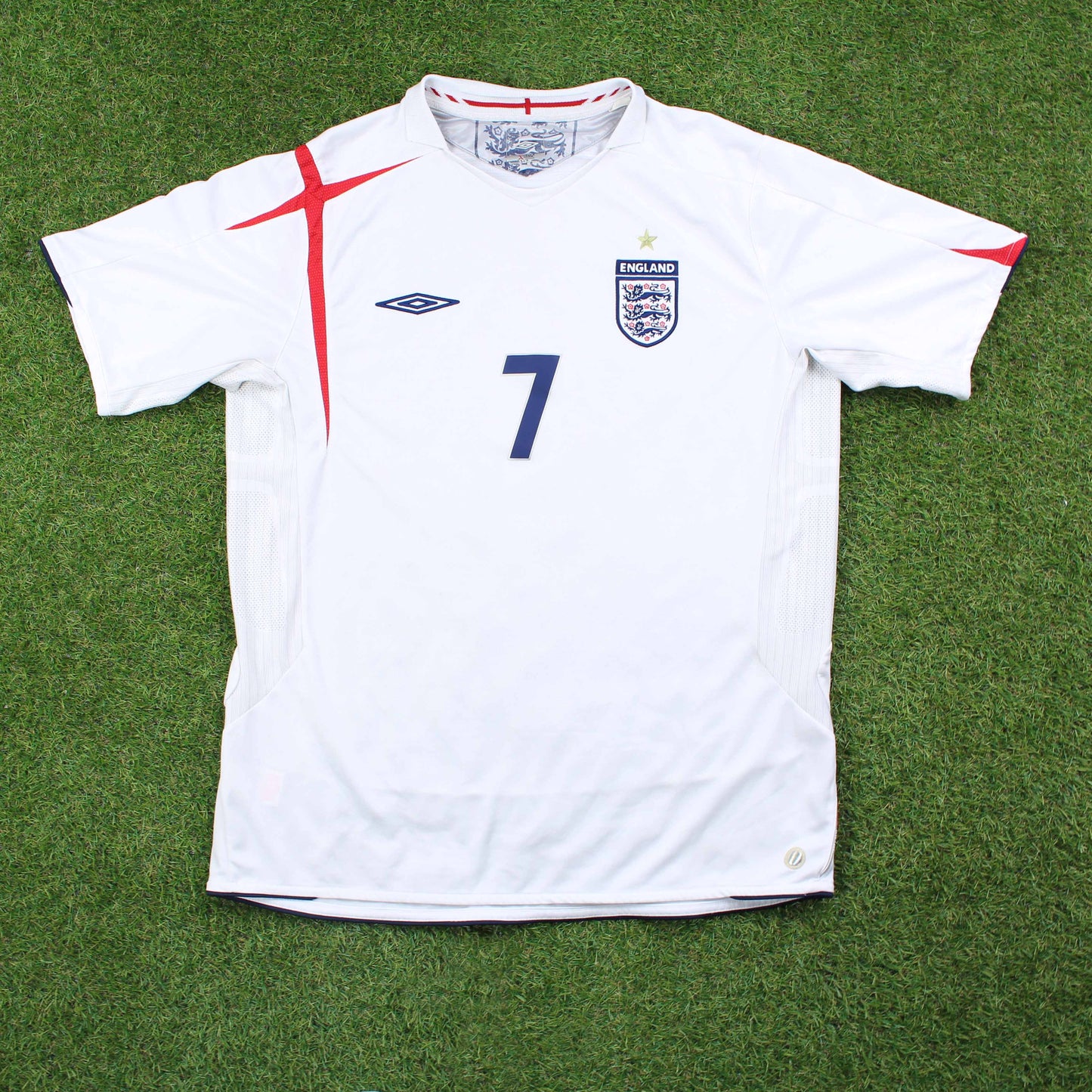 England 2006 Beckham #7 Heim Trikot