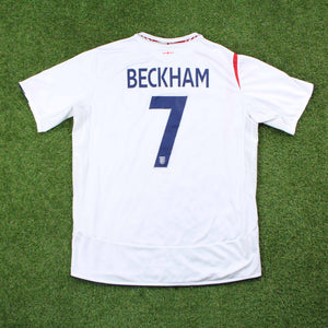 England 2006 Beckham #7 Heim Trikot