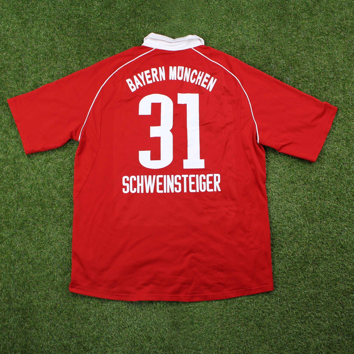 FC Bayern München 2005-07 Schweinsteiger #31 Heim Trikot mit Hose