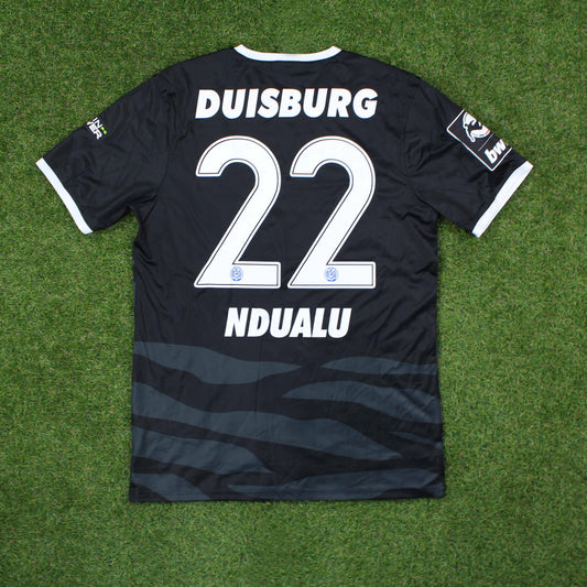 MSV Duisburg 2020/21 Ndualu #22 Auswärts Trikot (Match Prepared)