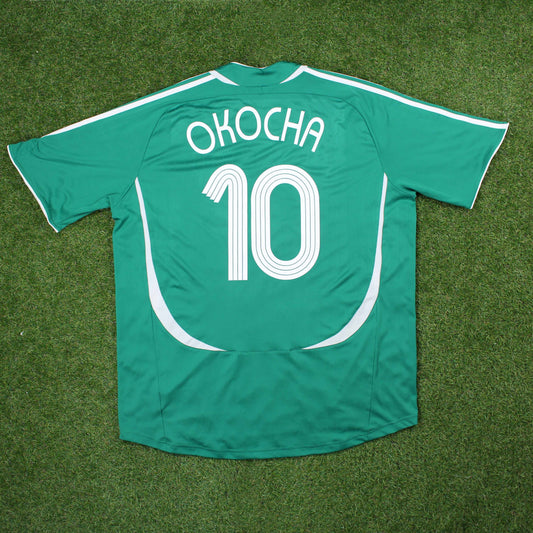 Nigeria 2006 Okocha #10 Heim Trikot
