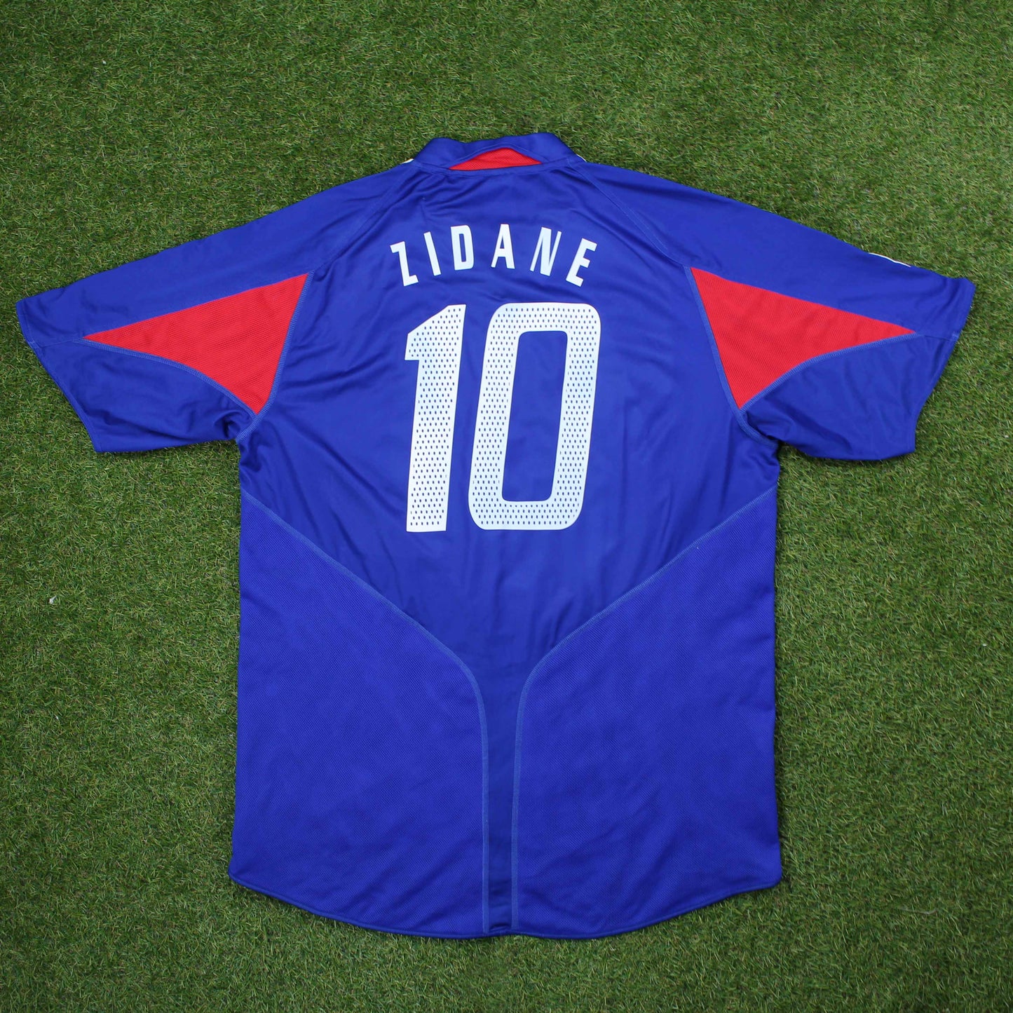 Frankreich 2004 Zidane #10 Heim Trikot