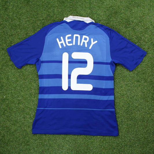 Frankreich 2009 Henry #12 Heim Trikot