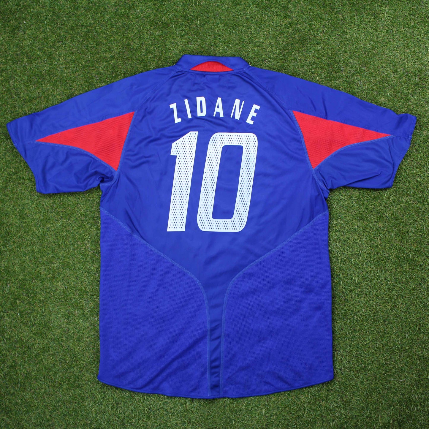 Frankreich 2004 Zidane #10 Heim Trikot
