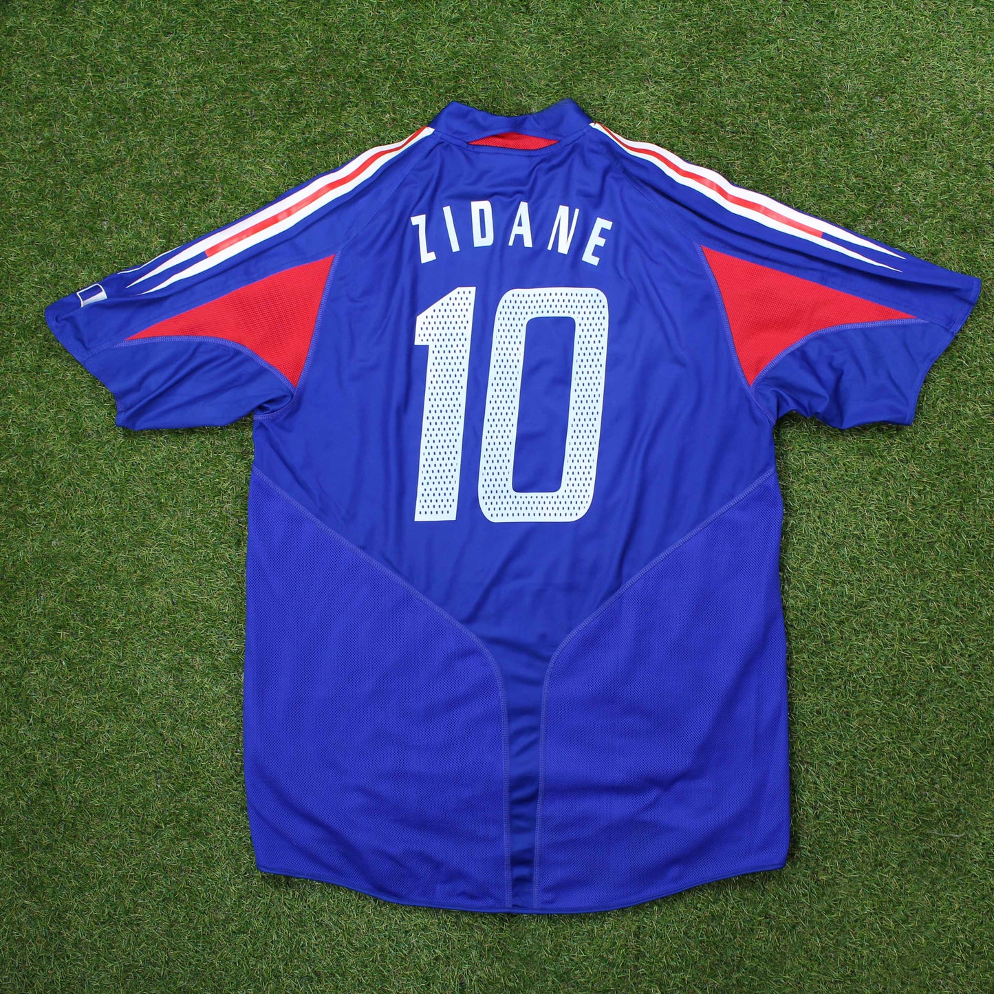 Frankreich 2004 Zidane #10 Heim Trikot