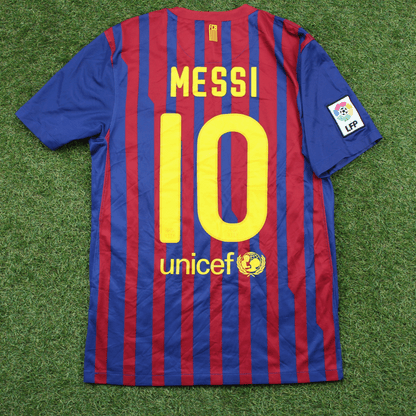 FC Barcelona 2011/12 Messi #10 Heim Trikot