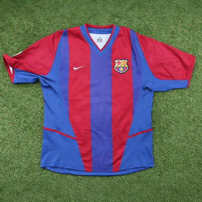 FC Barcelona 2002/03 Heim Trikot