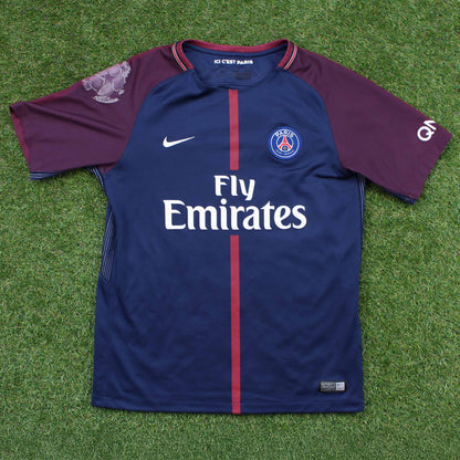 Paris Saint-Germain 2017/18 Neymar #10 Heim Trikot