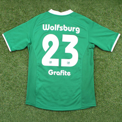 VfL Wolfsburg 2008/09 Grafite #23 Heim Trikot