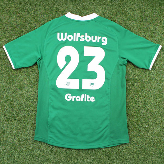 VfL Wolfsburg 2008/09 Grafite #23 Heim Trikot