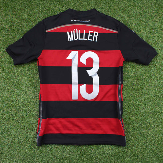 Deutschland 2014 Müller #13 Auswärts Trikot