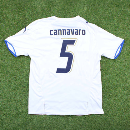 Italien 2006 Cannavaro #5 Auswärts Trikot