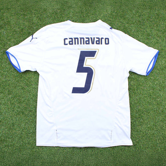 Italien 2006 Cannavaro #5 Auswärts Trikot