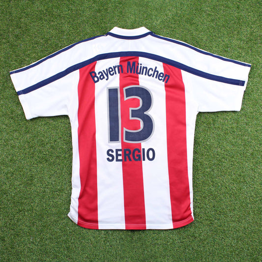 FC Bayern München 2000/01 Sergio #13 Auswärts Trikot