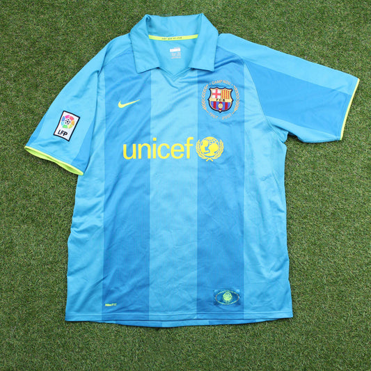 FC Barcelona 2007/08 Auswärts Trikot