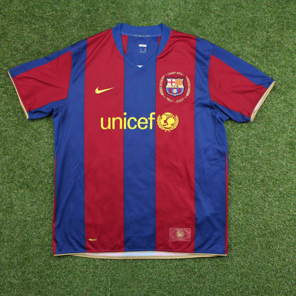 FC Barcelona 2007/08 Heim Trikot