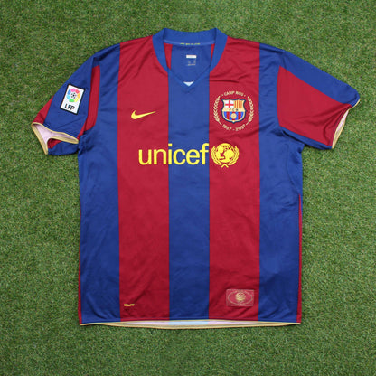 FC Barcelona 2007/08 Heim Trikot