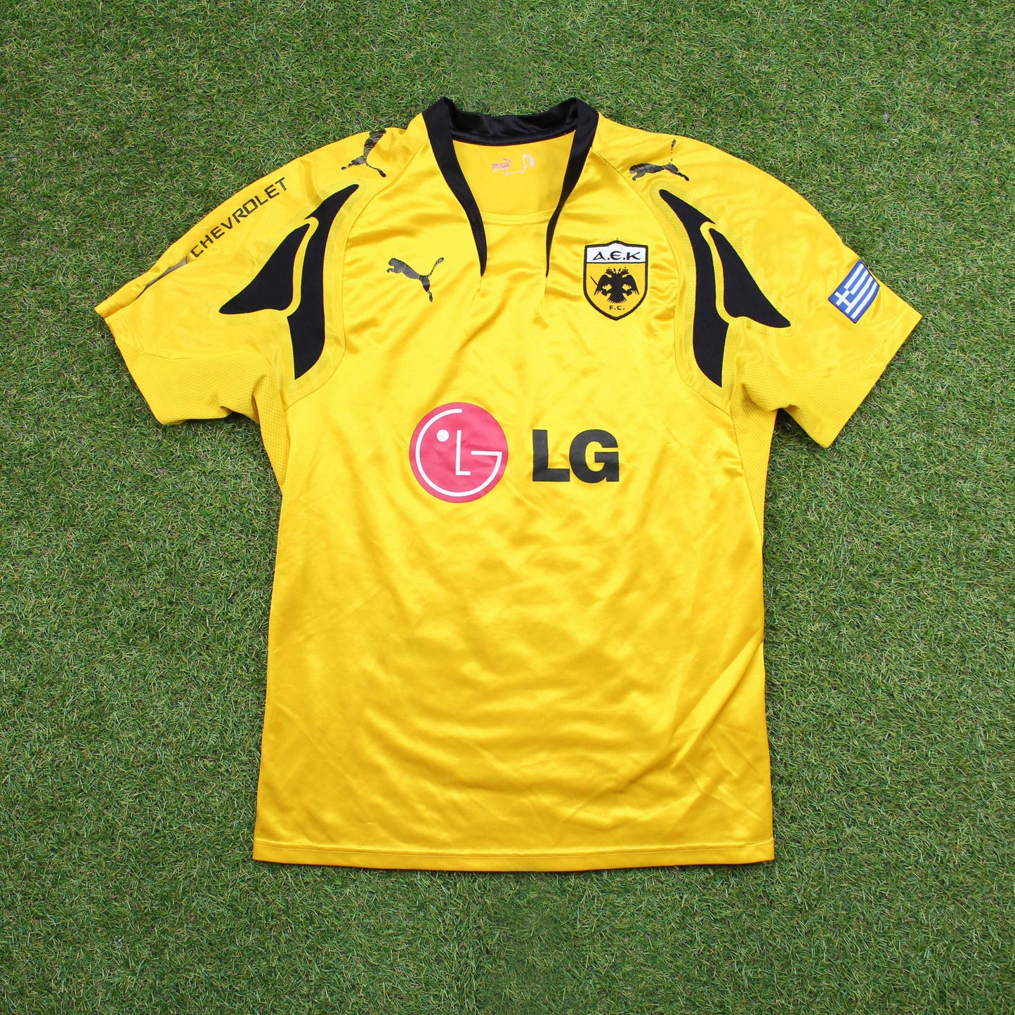 AEK Athen 2007/08 Rivaldo #10 Heim Trikot