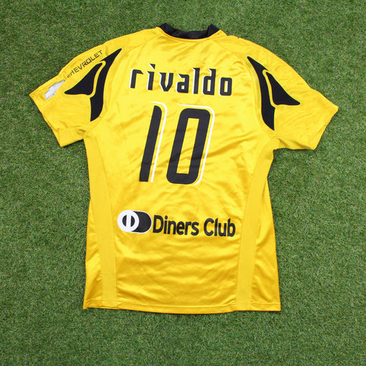 AEK Athen 2007/08 Rivaldo #10 Heim Trikot