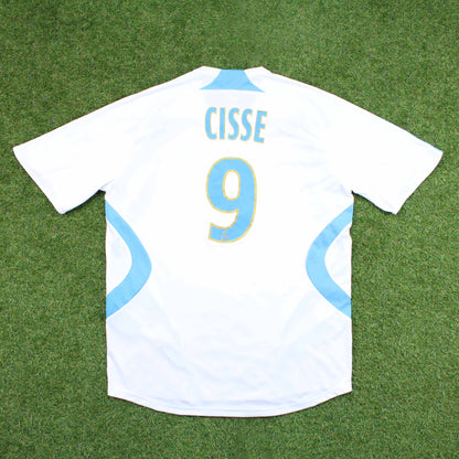 Olympique Marseille 2007/08 Cisse #9 Heim Trikot