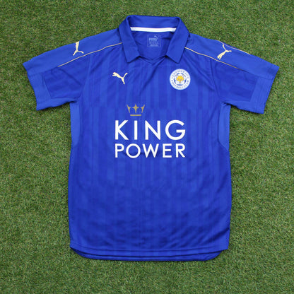Leicester City 2016/17 Vardy #9 Heim Trikot