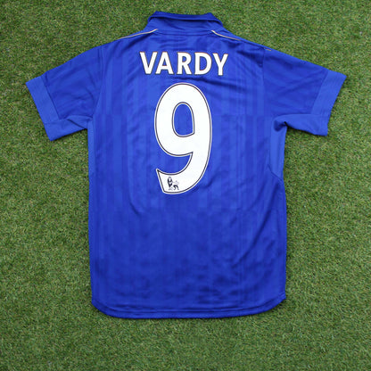 Leicester City 2016/17 Vardy #9 Heim Trikot
