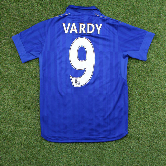 Leicester City 2016/17 Vardy #9 Heim Trikot