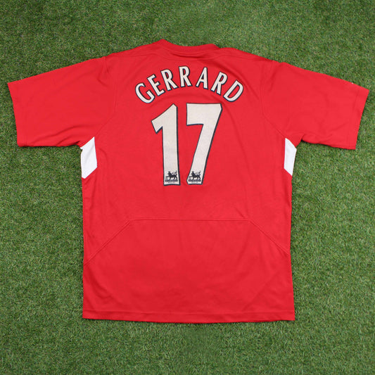FC Liverpool 2004/05 Gerrard #17 Heim Trikot