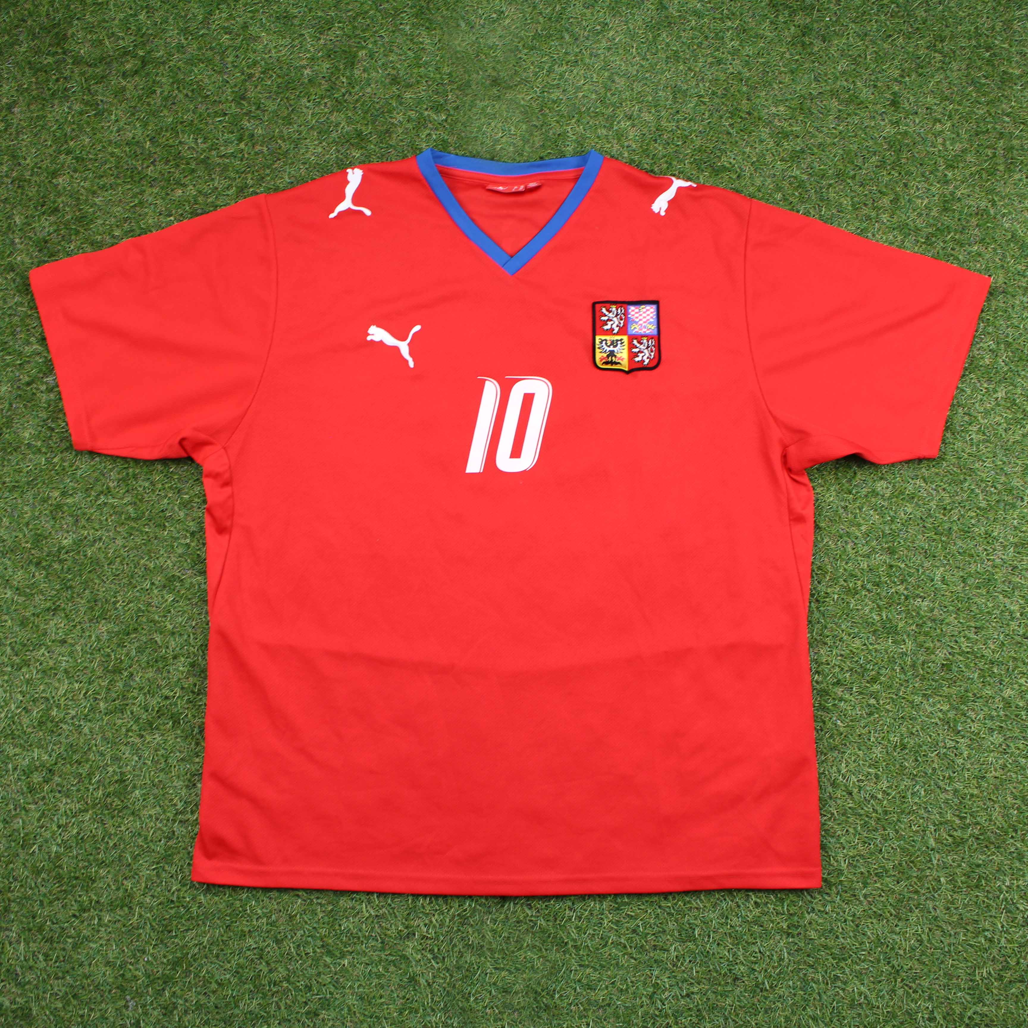 Tschechien 2008 Rosicky #10 Heim Trikot