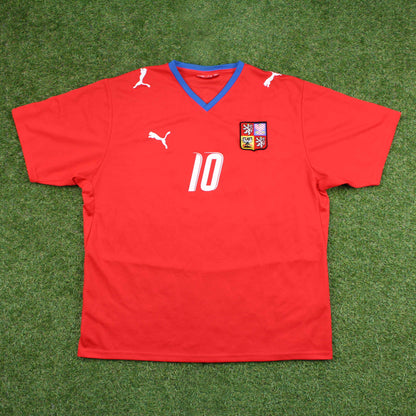 Tschechien 2008 Rosicky #10 Heim Trikot