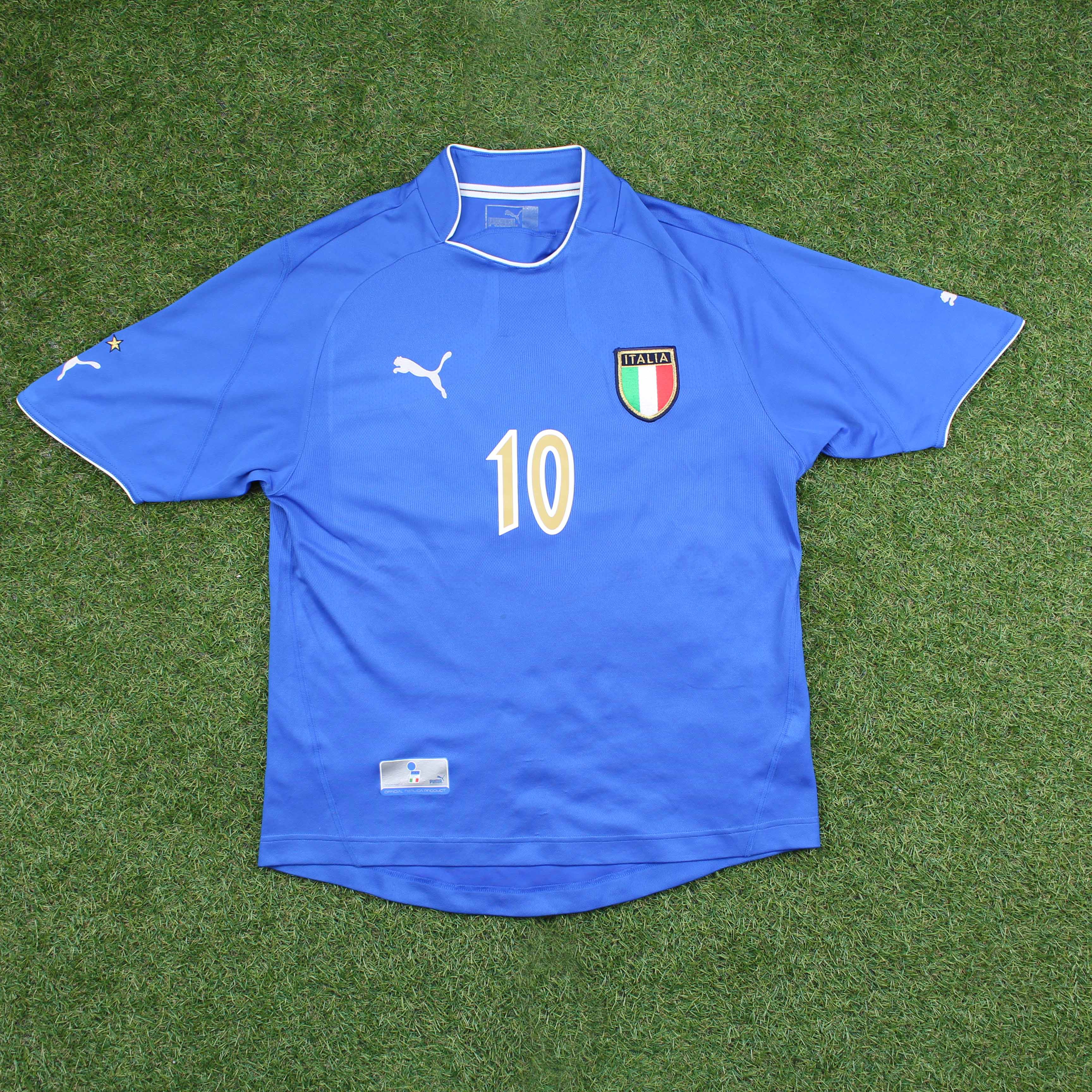 Italien 2003 Totti #10 Heim Trikot
