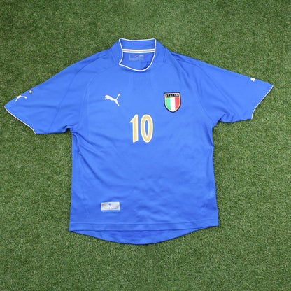 Italien 2003 Totti #10 Heim Trikot