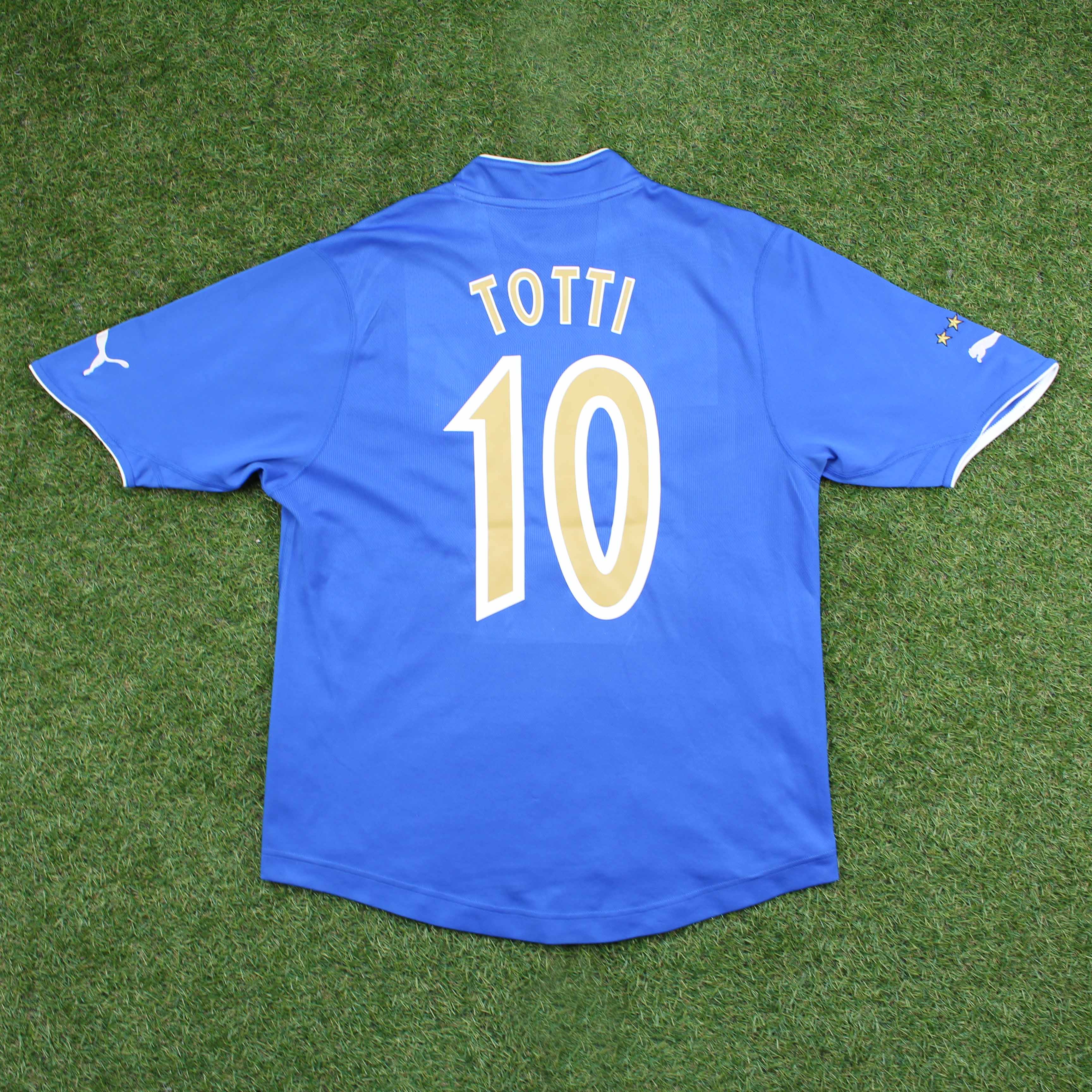 Italien 2003 Totti #10 Heim Trikot