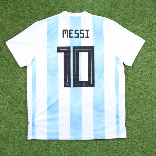 Argentinien 2018 Messi #10 Heim Trikot