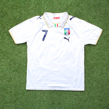Italien 2008 Del Piero #7 Auswärts Trikot