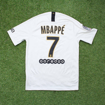 Paris Saint-Germain 2018/19 Mbappe #7 Auswärts Trikot