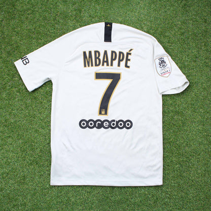 Paris Saint-Germain 2018/19 Mbappe #7 Auswärts Trikot