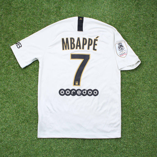 Paris Saint-Germain 2018/19 Mbappe #7 Auswärts Trikot