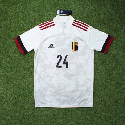 Belgien 2020 Trossard #24 Auswärts Trikot (Neu mit Etikett)