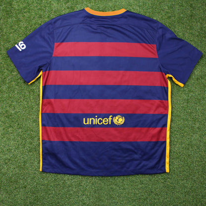 FC Barcelona 2015/16 Heim Trikot