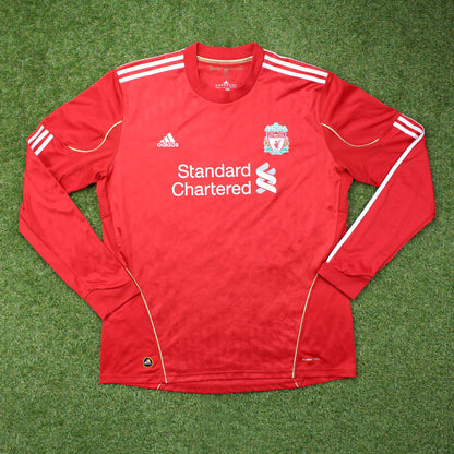 FC Liverpool 2010/11 Heim Trikot Longsleeve
