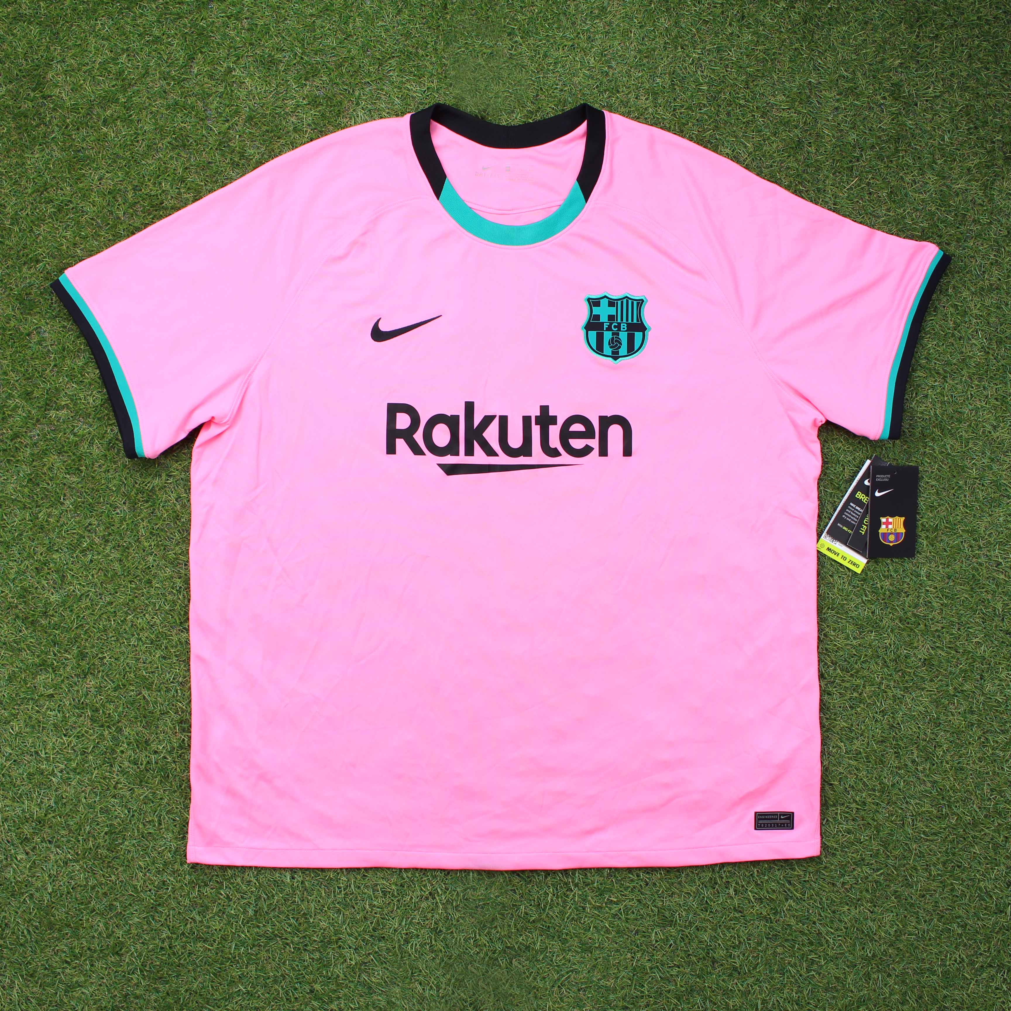 FC Barcelona 2020/21 Drittes Trikot (Neu mit Etikett)