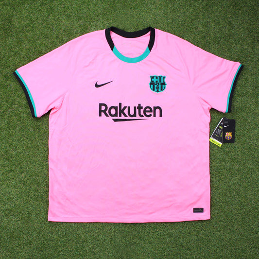 FC Barcelona 2020/21 Drittes Trikot (Neu mit Etikett)