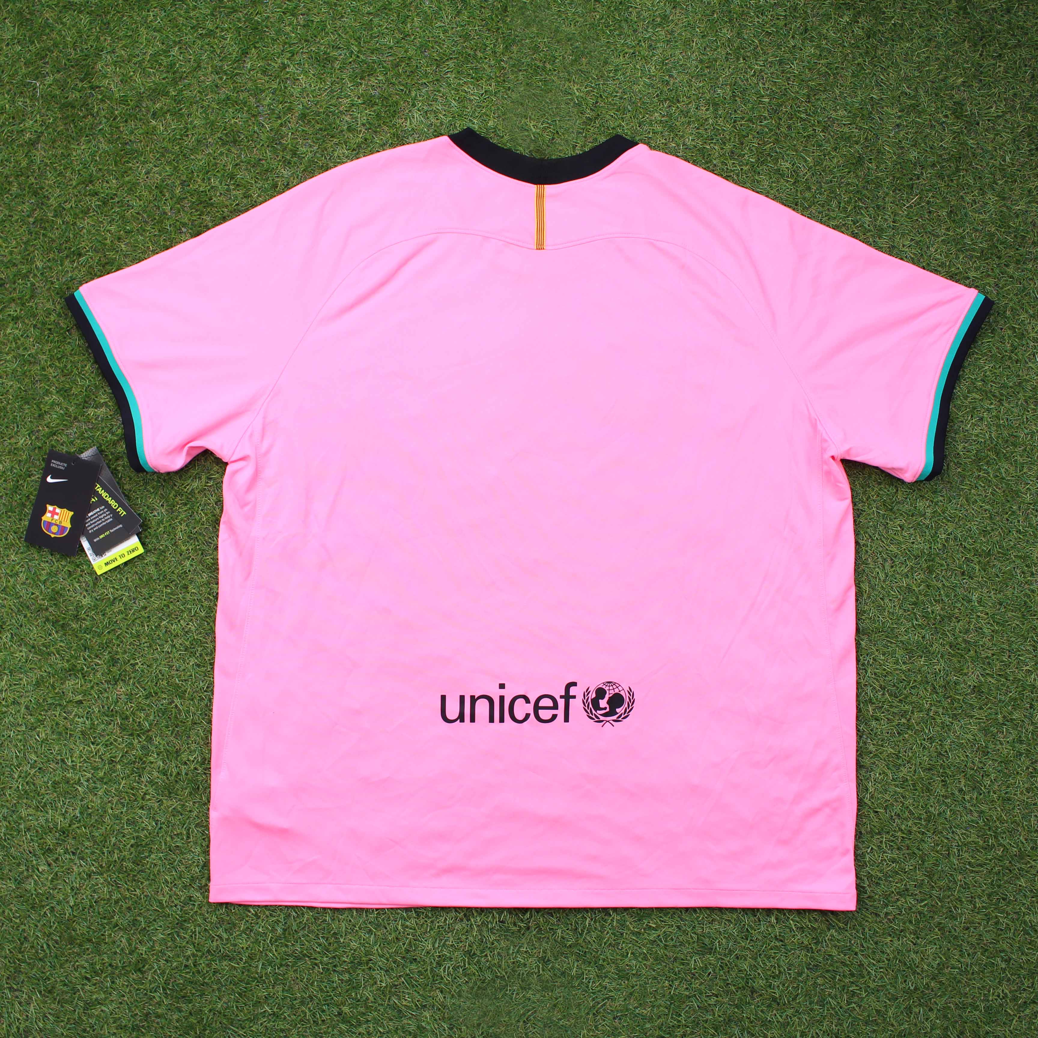 FC Barcelona 2020/21 Drittes Trikot (Neu mit Etikett)