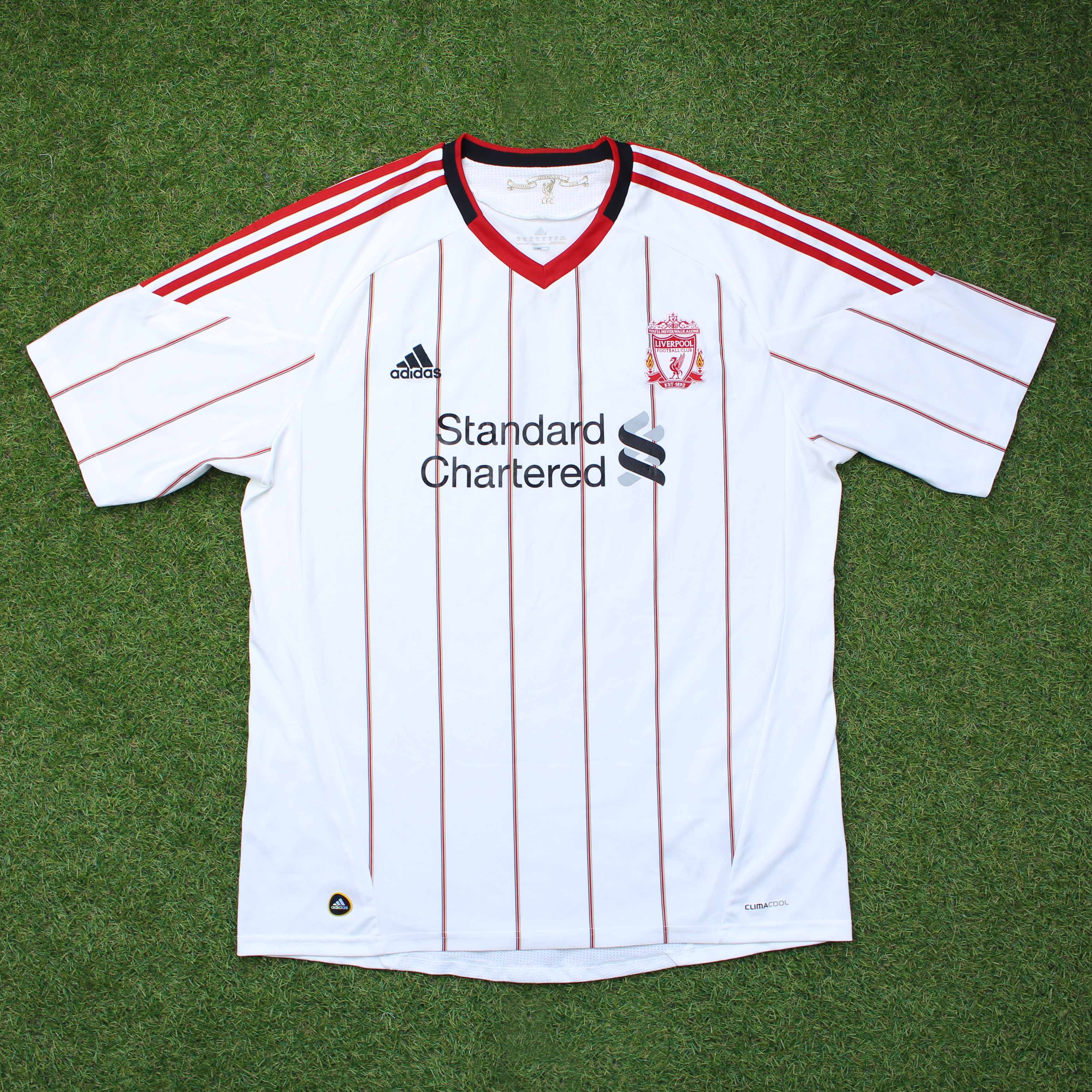 FC Liverpool 2010/11 Auswärts Trikot