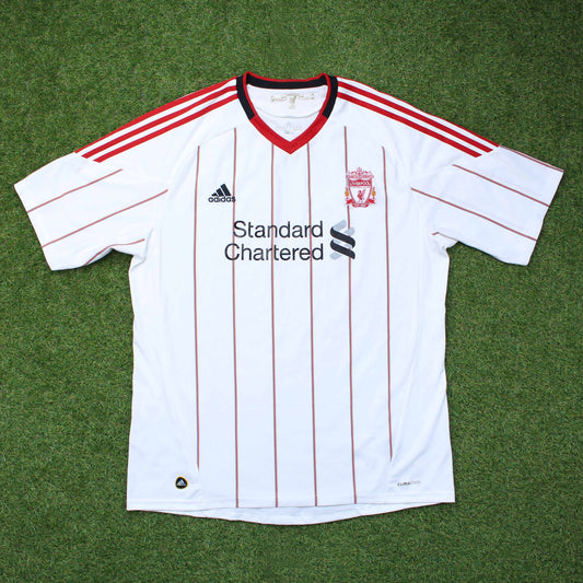 FC Liverpool 2010/11 Auswärts Trikot