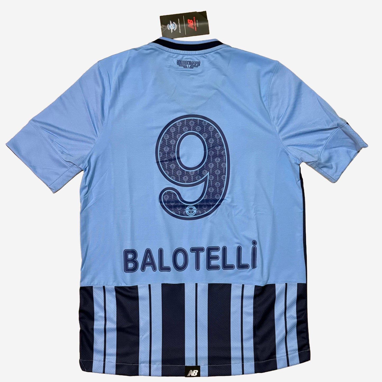 Adana Demirspor 2023/24 Balotelli #9 Heim Trikot (Neu mit Etikett)