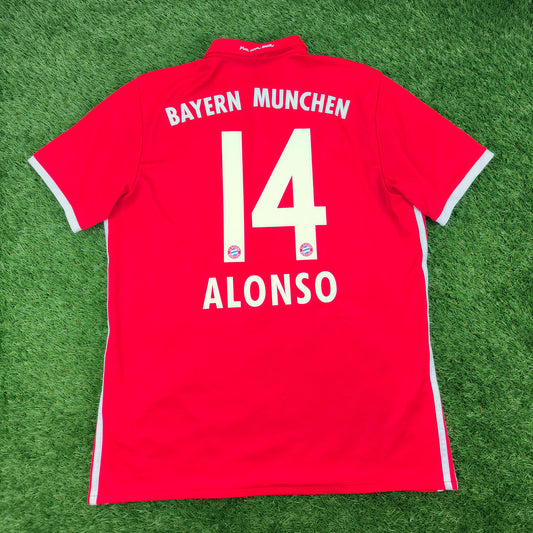 FC Bayern München 2016/17 Alonso #14 Heim Trikot